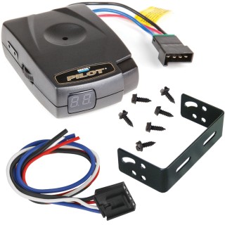 Brake Control Unit Mounting hardware and bracketUniversal Hardwire Wiring Harness 74378 20127 Reese Reese Pilot Trailer Brake Control 07-13 GMC Sierra 1500 2500 3500 Hardwire Wiring Electric Trailer Brakes Module Box Controller 1-3 Axle 07 08 09 10 11 12 Reese Pilot Trailer Brake Control for 07-13 GMC Sierra 1500 2500 3500 w/ Hardwire Wiring Electric Trailer Brakes Module Box Controller 1-3 Axle
