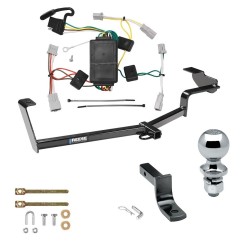 Tow Package For 06-15 Honda Civic Trailer Hitch w/ Wiring Draw-Bar 2" Ball 1-1/4" Receiver Reese Tow Package For 06-15 Honda Civic Trailer Hitch w/ Wiring Draw-Bar 2" Ball 1-1/4" Receiver Reese