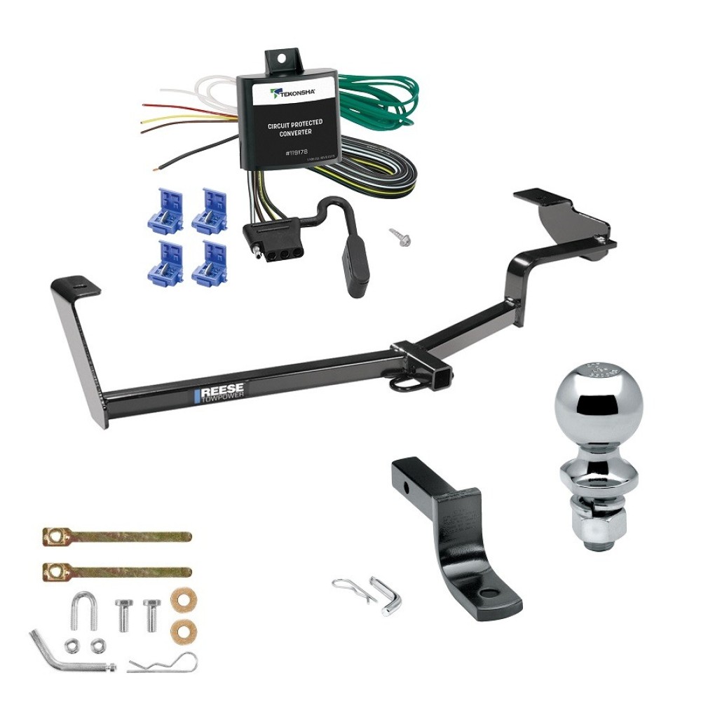 Custom Fit Trailer Hitch Draw-Bar w/ Pin/Clip Wiring Harness (Requires Splicing) 1-7/8" Chrome Ball Installation Hardware Installation Instructions 77139 119178 3593 63810 Reese Tow Package 06-11 Honda Civic Trailer Hitch Wiring Draw-Bar 2" Bal Tow Package For 06-11 Honda Civic Trailer Hitch w/ Wiring Draw-Bar 1-7/8" Ball 1-1/4" Receiver Reese