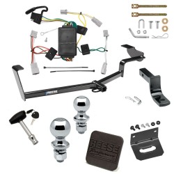 Ultimate Tow Package For 06-15 Honda Civic 4 Dr. Sedan Trailer Hitch w/ Wiring Draw-Bar Dual 2" and 1-7/8" Ball Lock Bracket Cover 1-1/4" Receiver Reese Ultimate Tow Package For 06-15 Honda Civic 4 Dr. Sedan Trailer Hitch w/ Wiring Draw-Bar Dual 2" and 1-7/8" Ball Lock Bracket Cover 1-1/4" Receiver Reese