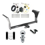 Custom Fit Trailer Hitch Draw-Bar w/ Pin/Clip Wiring Harness (Plug & Play) 1-7/8" Chrome Ball Installation Hardware Installation Instructions 77168 3594 118731 63810 Reese Trailer Tow Hitch 16-22 Nissan Altima Sedan Complete Package Wiring Draw Reese Trailer Tow Hitch For 16-22 Nissan Altima Sedan Complete Package w/ Wiring Draw Bar and 1-7/8" Ball