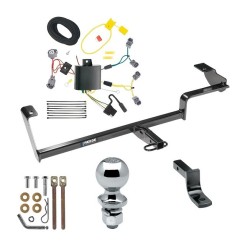Reese Trailer Tow Hitch For 13-22 Acura ILX Except Hybrid Complete Package w/ Wiring Draw Bar and 2" Ball