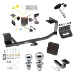 Custom Fit Trailer Hitch Wiring Harness (Plug & Play) Draw-Bar w/ Pin/Clip Security Lock Pin 1-7/8" and 2" Chrome Ball Rubber Hitch Plug Cover 4-Flat Mounting Bracket Installation Hardware Installation Instructions 77249 118572 3594 580407 6 Ultimate Tow Package For 11-14 Volkswagen Jetta 4 Dr. Sedan Trailer Hitch w/ Wiring Draw-Bar Dual 2" and 1-7/8" Ball Lock Bracket Cover 1-1/4" Receiver Reese