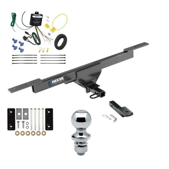 Custom Fit Trailer Hitch Draw-Bar w/ Pin/Clip Wiring Harness (Requires Splicing) 1-7/8" Chrome Ball Installation Hardware Installation Instructions 77267 3590 119191 63810 Reese Trailer Tow Hitch 20-22 VW Volkswagen Passat Complete Package Wiring Dra Reese Trailer Tow Hitch For 20-22 VW Volkswagen Passat Complete Package w/ Wiring Draw Bar and 1-7/8" Ball