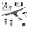 Custom Fit Trailer Hitch Draw-Bar w/ Pin/Clip Wiring Harness (Requires Splicing) 1-7/8" and 2" Chrome Ball Security Lock Pin Rubber Hitch Plug Cover Installation Hardware Installation Instructions 77267 3590 119191 63820 63810 580407 2211 Reese Reese Trailer Tow Hitch For 20-22 VW Volkswagen Passat Deluxe Package Wiring 2" and 1-7/8" Ball and Lock