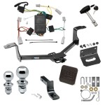 Custom Fit Trailer Hitch Wiring Harness (Plug & Play) Draw-Bar w/ Pin/Clip Security Lock Pin 1-7/8" and 2" Chrome Ball Rubber Hitch Plug Cover 4-Flat Mounting Bracket Installation Hardware Installation Instructions 77287 118420 3593 580407 Ultimate Tow Package 09-14 Acura TSX 08-12 Honda Accord Trailer Hitch w/ Wiring Draw-Bar Dual 2" and 1-7/8" Ball Lock Bracket Cover 1-1/4" Receiver Reese