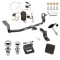 Custom Fit Trailer Hitch Wiring Harness (Plug & Play) Draw-Bar w/ Pin/Clip Security Lock Pin 1-7/8" and 2" Chrome Ball Rubber Hitch Plug Cover 4-Flat Mounting Bracket Installation Hardware Installation Instructions 77300 118387 3593 580407 6 Ultimate Tow Package For 03-03 Toyota Corolla Trailer Hitch w/ Wiring Draw-Bar Dual 2" and 1-7/8" Ball Lock Bracket Cover 1-1/4" Receiver Reese