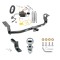 Tow Package For 14-19 Toyota Corolla Trailer Hitch w/ Wiring Draw-Bar 2" Ball 1-1/4" Receiver Reese
