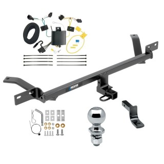 Custom Fit Trailer Hitch Draw-Bar w/ Pin/Clip Wiring Harness (Plug & Play) 2" Chrome Ball Installation Hardware Installation Instructions 77313 3593 118646 63820 Reese Trailer Tow Hitch 15-22 VW Volkswagen Golf Complete Package Wiring Draw Bar a Reese Trailer Tow Hitch For 15-22 VW Volkswagen Golf Complete Package w/ Wiring Draw Bar and 2" Ball
