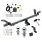 Custom Fit Trailer Hitch Draw-Bar w/ Pin/Clip Wiring Harness (Plug & Play) 1-7/8" and 2" Chrome Ball Security Lock Pin Rubber Hitch Plug Cover Installation Hardware Installation Instructions 77313 3593 118646 63820 63810 580407 2211 Reese T Reese Trailer Tow Hitch For 15-22 VW Volkswagen Golf Deluxe Package Wiring 2" and 1-7/8" Ball and Lock