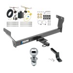 Custom Fit Trailer Hitch Draw-Bar w/ Pin/Clip Wiring Harness (Plug & Play) 2" Chrome Ball Installation Hardware Installation Instructions 77318 3592 118672 63820 Reese Trailer Tow Hitch 14-22 Infiniti Q50 Complete Package Wiring Draw Bar and 2&am Reese Trailer Tow Hitch For 14-24 Infiniti Q50 Complete Package w/ Wiring Draw Bar and 2" Ball