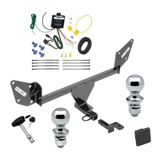 Custom Fit Trailer Hitch Draw-Bar w/ Pin/Clip Wiring Harness (Requires Splicing) 1-7/8" and 2" Chrome Ball Security Lock Pin Rubber Hitch Plug Cover Installation Hardware Installation Instructions 77326 3593 119148 63820 63810 580407 2211 Reese Reese Trailer Tow Hitch For 19-24 Chevrolet Camaro Deluxe Package Wiring 2" and 1-7/8" Ball and Lock