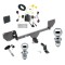 Custom Fit Trailer Hitch Draw-Bar w/ Pin/Clip Wiring Harness (Plug & Play) 1-7/8" and 2" Chrome Ball Security Lock Pin Rubber Hitch Plug Cover Installation Hardware Installation Instructions 77328 3593 118694 63820 63810 580407 2211 Reese T Reese Trailer Tow Hitch For 16-22 Chevy Spark Deluxe Package Wiring 2" and 1-7/8" Ball and Lock