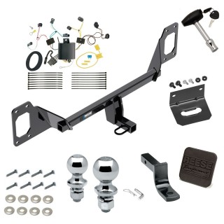Trailer Hitch w/ Wiring For 16-21 Honda Civic Hatchback Sedan Class I 1-1/4" Tow Receiver Reese Tekonsha
