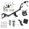 Trailer Hitch w/ Wiring For 16-21 Honda Civic Hatchback Sedan Class I 1-1/4" Tow Receiver Reese Tekonsha
