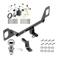 Tow Package For 16-21 Honda Civic Hatchback Sedan Trailer Hitch w/ Wiring Draw-Bar 2" Ball 1-1/4" Receiver Reese Tow Package For 16-21 Honda Civic Hatchback Sedan Trailer Hitch w/ Wiring Draw-Bar 2" Ball 1-1/4" Receiver Reese