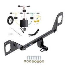 Reese Trailer Tow Hitch For 16-24 Honda Civic Sedan Coupe Hatchback w/ Wiring Harness Kit Class 1 1-1/4" Receiver Reese Trailer Tow Hitch For 16-24 Honda Civic Sedan Coupe Hatchback w/ Wiring Harness Kit Class 1 1-1/4" Receiver