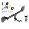 Reese Trailer Tow Hitch For 12-23 Tesla S Complete Package w/ Wiring Draw Bar and 2" Ball Reese Trailer Tow Hitch For 12-23 Tesla S Complete Package w/ Wiring Draw Bar and 2" Ball