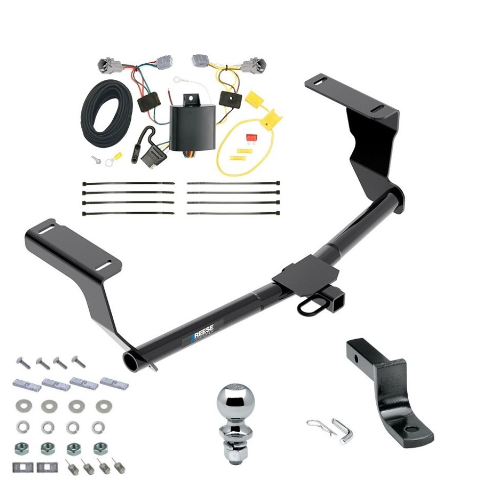 Custom Fit Trailer Hitch Wiring Harness (Plug & Play) Draw-Bar w/ Pin/Clip 2" Chrome Ball Installation Hardware Installation Instructions 77959 118573 3593 63820 Reese Tow Package 12-16 Subaru Impreza Trailer Hitch Wiring Draw-Bar 2" Ball 1- Tow Package For 12-16 Subaru Impreza Trailer Hitch w/ Wiring Draw-Bar 2" Ball 1-1/4" Receiver Reese