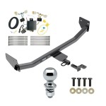 Custom Fit Trailer Hitch Draw-Bar w/ Pin/Clip Wiring Harness (Plug & Play) 2" Chrome Ball Installation Hardware Installation Instructions 77963 3593 118758 63820 Reese Trailer Tow Hitch 17-22 Hyundai Ioniq Hybrid Complete Package Wiring Draw Bar Reese Trailer Tow Hitch For 17-23 Hyundai Ioniq Hybrid Complete Package w/ Wiring Draw Bar and 2" Ball