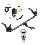 Custom Fit Trailer Hitch Draw-Bar w/ Pin/Clip Wiring Harness (Plug & Play) 2" Chrome Ball Installation Hardware Installation Instructions 77964 3593 118793 63820 Reese Trailer Tow Hitch 18-23 Kia Rio Complete Package Wiring Draw Bar and 2" Reese Trailer Tow Hitch For 18-23 Kia Rio Complete Package w/ Wiring Draw Bar and 2" Ball
