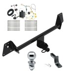 Custom Fit Trailer Hitch Draw-Bar w/ Pin/Clip Wiring Harness (Plug & Play) 2" Chrome Ball Installation Hardware Installation Instructions 77966 3593 118701 63820 Reese Trailer Tow Hitch 16-19 Toyota Prius Complete Package Wiring Draw Bar and 2&qu Reese Trailer Tow Hitch For 16-19 Toyota Prius Complete Package w/ Wiring Draw Bar and 2" Ball