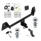 Custom Fit Trailer Hitch Draw-Bar w/ Pin/Clip Wiring Harness (Plug & Play) 1-7/8" and 2" Chrome Ball Security Lock Pin Rubber Hitch Plug Cover Installation Hardware Installation Instructions 77966 3593 118701 63820 63810 580407 2211 Reese Tr Reese Trailer Tow Hitch For 16-19 Toyota Prius Deluxe Package Wiring 2" and 1-7/8" Ball and Lock
