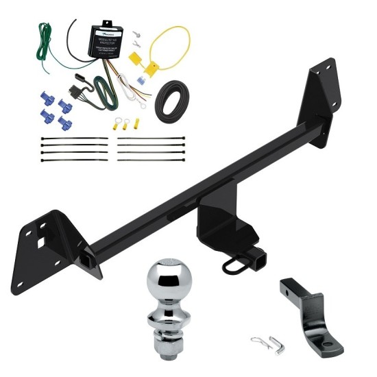 Custom Fit Trailer Hitch Wiring Harness (Requires Splicing) Draw-Bar w/ Pin/Clip 1-7/8" Chrome Ball Installation Hardware Installation Instructions 77966 3593 119148 63810 Reese Trailer Tow Hitch 20-22 Toyota Prius Complete Package Wiring Draw Bar an Reese Trailer Tow Hitch For 20-22 Toyota Prius Complete Package w/ Wiring Draw Bar and 1-7/8" Ball