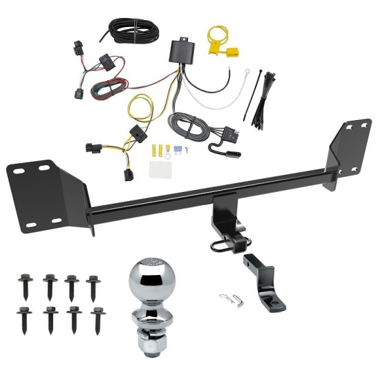 Custom Fit Trailer Hitch Draw-Bar w/ Pin/Clip Wiring Harness (Plug & Play) 2" Chrome Ball Installation Hardware Installation Instructions 77972 3593 118776 63820 Reese Trailer Tow Hitch 18-22 Honda Accord Complete Package Wiring Draw Bar and 2&q Reese Trailer Tow Hitch For 18-22 Honda Accord Complete Package w/ Wiring Draw Bar and 2" Ball