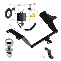 Reese Trailer Tow Hitch For 20-23 Hyundai Sonata Complete Package w/ Wiring Draw Bar and 2" Ball Reese Trailer Tow Hitch For 20-23 Hyundai Sonata Complete Package w/ Wiring Draw Bar and 2" Ball