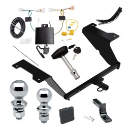 Reese Trailer Tow Hitch For 20-23 Hyundai Sonata Deluxe Package Wiring 2" and 1-7/8" Ball and Lock Reese Trailer Tow Hitch For 20-23 Hyundai Sonata Deluxe Package Wiring 2" and 1-7/8" Ball and Lock