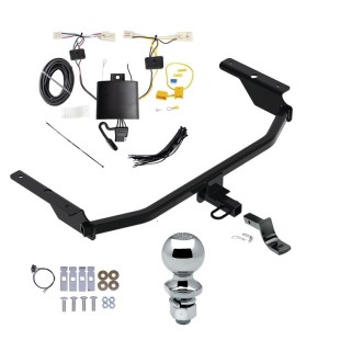 Reese Trailer Tow Hitch For 21-24 Hyundai Elantra Complete Package w/ Wiring Draw Bar and 2" Ball
