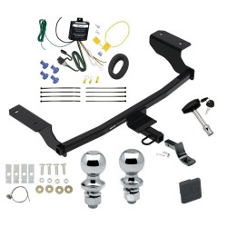 Reese Trailer Tow Hitch For 22-23 Chevrolet Bolt EV Deluxe Package Wiring 2" and 1-7/8" Ball and Lock