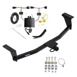 Reese Trailer Tow Hitch For 21-24 Acura TLX All Styles w/ Wiring Harness Kit Class 1 1-1/4" Receiver Reese Trailer Tow Hitch For 21-24 Acura TLX All Styles w/ Wiring Harness Kit Class 1 1-1/4" Receiver