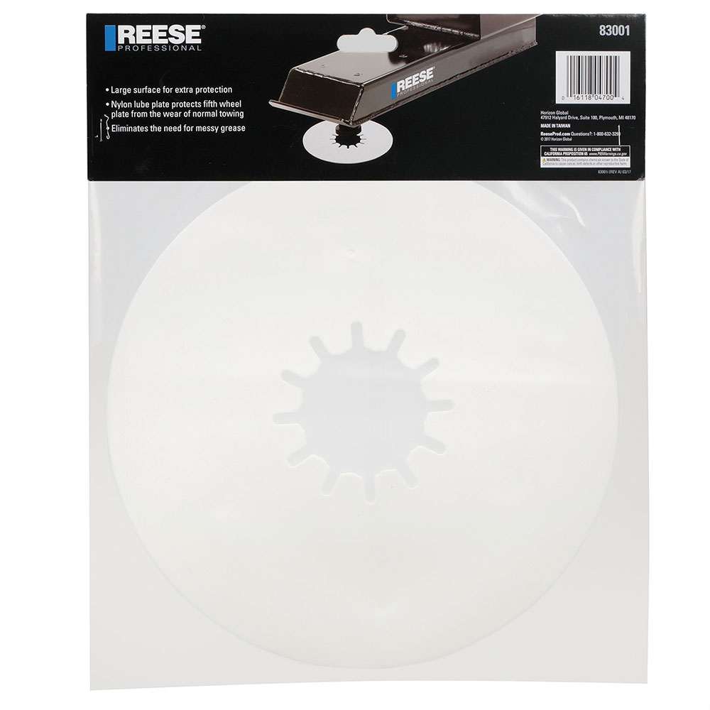 Reese Fifth Wheel Trailer Hitch Lube Plate for Elite Series 5th Wheel