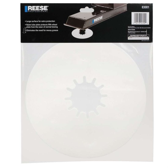 Reese Fifth Wheel Trailer Hitch Lube Plate for Elite Series 5th Wheel