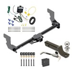 Custom Fit Trailer Hitch Wiring Harness (Requires Splicing) 2" Drop Ball-Mount w/ Locking Pin/Clip 2" Chrome Ball Rubber Hitch Plug Cover Installation Hardware Installation Instructions 84015 119191 7005111 7010 Reese Trailer Tow Hitch 16-23 Mer Reese Trailer Tow Hitch For 16-23 Mercedes-Benz Metris Deluxe Package Wiring 2" Ball Mount and Lock