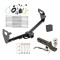 Custom Fit Trailer Hitch Wiring Harness (Plug & Play) 2" Drop Ball-Mount w/ Locking Pin/Clip 2" Chrome Ball Rubber Hitch Plug Cover Installation Hardware Installation Instructions 84021 118651 7005111 7010 Reese Trailer Tow Hitch 15-23 Jeep Reese Trailer Tow Hitch For 15-23 Jeep Renegade Deluxe Package Wiring 2" Ball Mount and Lock