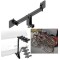 Trailer Hitch w/ 4 Bike Rack For 17-24 Jaguar F-Pace All Styles Approved for Recreational & Offroad Use Carrier for Adult Woman or Child Bicycles Foldable