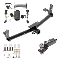 Tow Package For 02-07 Saturn Vue Trailer Hitch w/ Wiring 2" Drop Mount 2" Ball 2" Receiver Reese Tow Package For 02-07 Saturn Vue Trailer Hitch w/ Wiring 2" Drop Mount 2" Ball 2" Receiver Reese