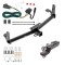 Custom Fit Trailer Hitch Wiring Harness (Plug & Play) 2" Drop Ball-Mount w/ Pin/Clip 2" Chrome Ball Installation Hardware Installation Instructions 84028 118432 21536 Reese Tow Package 07-09 Chevrolet Equinox Pontiac Torrent Trailer Hitch W Tow Package For 07-09 Chevrolet Equinox Pontiac Torrent Trailer Hitch w/ Wiring 2" Drop Mount 2" Ball 2" Receiver Reese