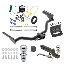 Ultimate Tow Package For 13-13 Infiniti JX35 Trailer Hitch w/ Wiring 2" Drop Mount Dual 2" and 1-7/8" Ball Lock Bracket Cover 2" Receiver Reese Ultimate Tow Package For 13-13 Infiniti JX35 Trailer Hitch w/ Wiring 2" Drop Mount Dual 2" and 1-7/8" Ball Lock Bracket Cover 2" Receiver Reese