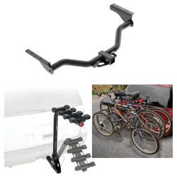 Trailer Hitch w/ 4 Bike Rack For 13-13 Infiniti JX35 14-21 QX60 13-20 Nissan Pathfinder Approved for Recreational & Offroad Use Carrier for Adult Woman or Child Bicycles Foldable Trailer Hitch w/ 4 Bike Rack For 13-13 Infiniti JX35 14-21 QX60 13-20 Nissan Pathfinder Approved for Recreational & Offroad Use Carrier for Adult Woman or Child Bicycles Foldable