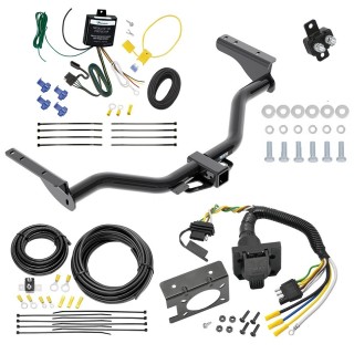 Custom Fit Trailer Hitch Wiring Harness (Requires Splicing)Trailer Connector Adapter Brake Control Wiring Kit Circuit Breaker Installation Hardware Installation Instructions 84031 85343 20506 7012a 119148 Reese Trailer Hitch 7-Way RV Wiring 13-13 Infinit Trailer Hitch w/ 7-Way RV Wiring For 13-13 Infiniti JX35 Class 4 2" Receiver All Models Reese