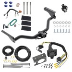 Custom Fit Trailer Hitch Wiring Harness (Plug & Play) Trailer Connector Adapter Brake Control Wiring Kit Circuit Breaker Installation Hardware Installation Instructions 84031 85343 20506 7012a 118670 Reese Trailer Hitch 7-Way RV Wiring 14-21 Infiniti Trailer Hitch w/ 7-Way RV Wiring For 14-21 Infiniti QX60 13-20 Nissan Pathfinder Class 4 2" Receiver All Models Reese