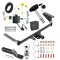 Reese Trailer Tow Hitch For 17-20 Chrysler Pacifica LX Touring 20-23 Voyager 22-23 Grand Caravan Except Hybrid Deluxe Package Wiring 2" Ball and Lock