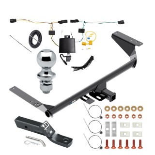 Custom Fit Trailer Hitch Wiring Harness (Plug & Play) 2" Drop Ball-Mount w/ Pin/Clip 1-7/8" Chrome Ball Installation Hardware Installation Instructions 84046 118835 23 63816 Reese Trailer Tow Hitch 21-23 Chrysler Pacifica Except Hybrid Plug Reese Trailer Tow Hitch For 21-23 Chrysler Pacifica Except Hybrid w/ Plug & Play Wiring + 1-7/8" Ball