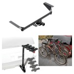 Custom Fit Trailer Hitch 4 Bike Carrier Installation Hardware Installation Instructions 84046 63124 Reese Trailer Hitch 4 Bike Rack 17-23 Chrysler Pacifica LX L Touring 22-23 Grand Caravan Except Hybrid Approved Recreational Offroad Use Carrier Adult Wom Trailer Hitch w/ 4 Bike Rack For 17-23 Chrysler Pacifica LX L Touring 22-23 Grand Caravan Except Hybrid Approved for Recreational & Offroad Use Carrier for Adult Woman or Child Bicycles Foldable