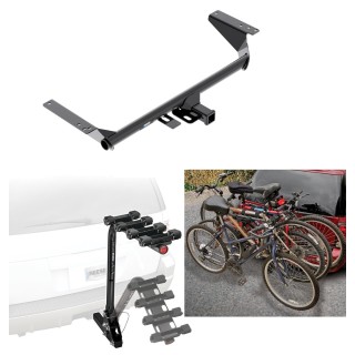 Custom Fit Trailer Hitch 4 Bike Carrier Installation Hardware Installation Instructions 84046 63124 Reese Trailer Hitch 4 Bike Rack 17-23 Chrysler Pacifica LX L Touring 22-23 Grand Caravan Except Hybrid Approved Recreational Offroad Use Carrier Adult Wom Trailer Hitch w/ 4 Bike Rack For 17-23 Chrysler Pacifica LX L Touring 22-23 Grand Caravan Except Hybrid Approved for Recreational & Offroad Use Carrier for Adult Woman or Child Bicycles Foldable