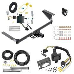 Trailer Hitch w/ 7-Way RV Wiring For 17-20 Chrysler Pacifica LX Touring 20-23 Voyager 22-23 Grand Caravan Except Hybrid Class 3 2" Receiver Reese Trailer Hitch w/ 7-Way RV Wiring For 17-20 Chrysler Pacifica LX Touring 20-23 Voyager 22-23 Grand Caravan Except Hybrid Class 3 2" Receiver Reese